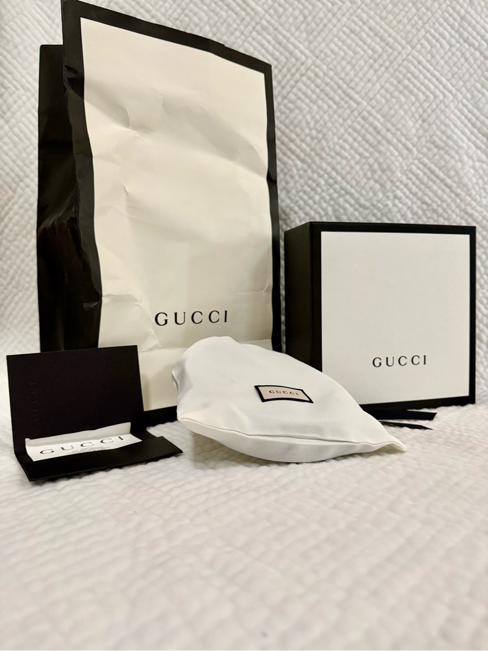 Gucci Black Leather Belt with Gold Double G Logo Buckle
